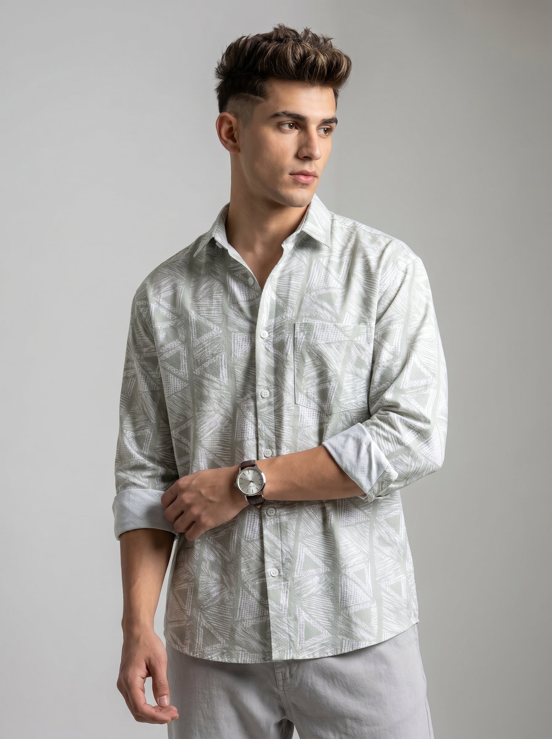 Regular Fit Printed Shirt