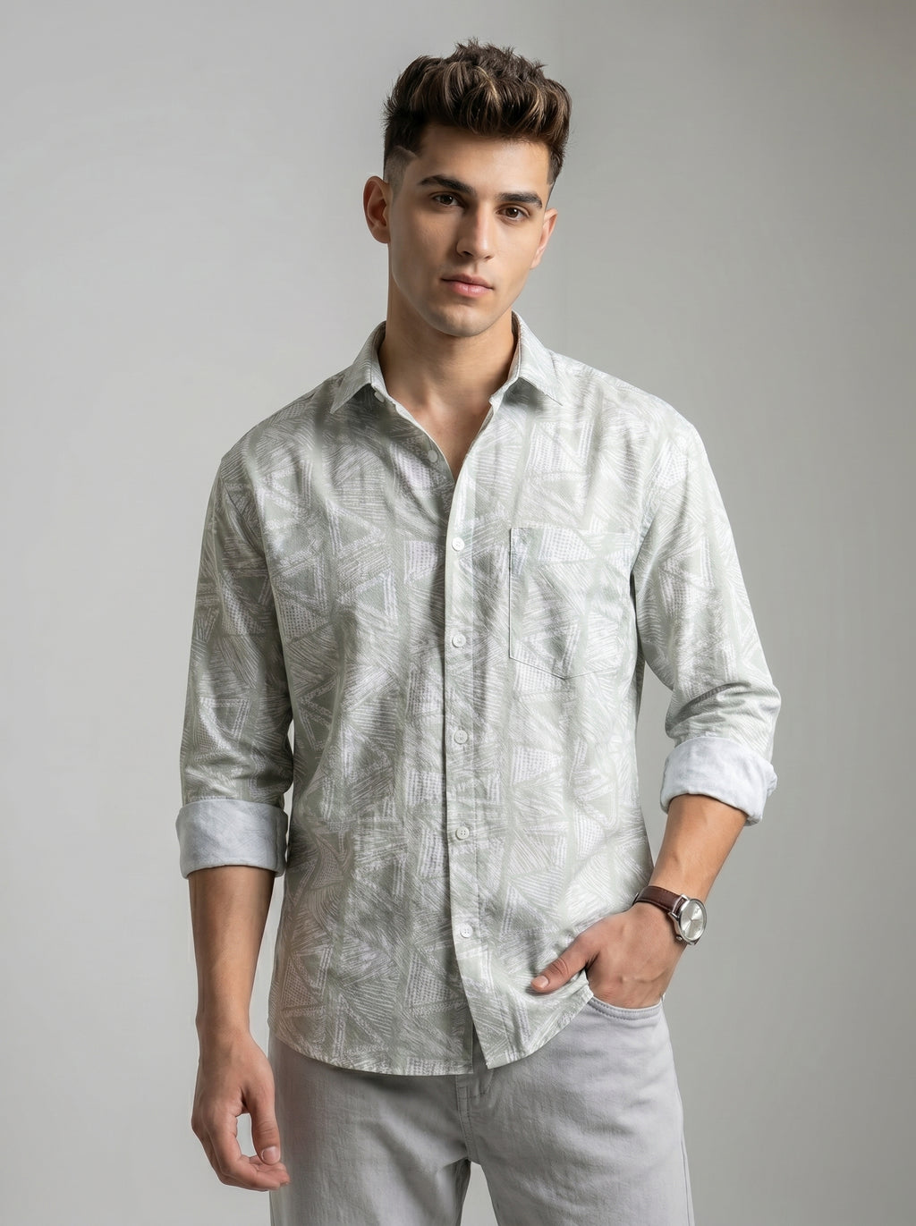 Regular Fit Printed Shirt