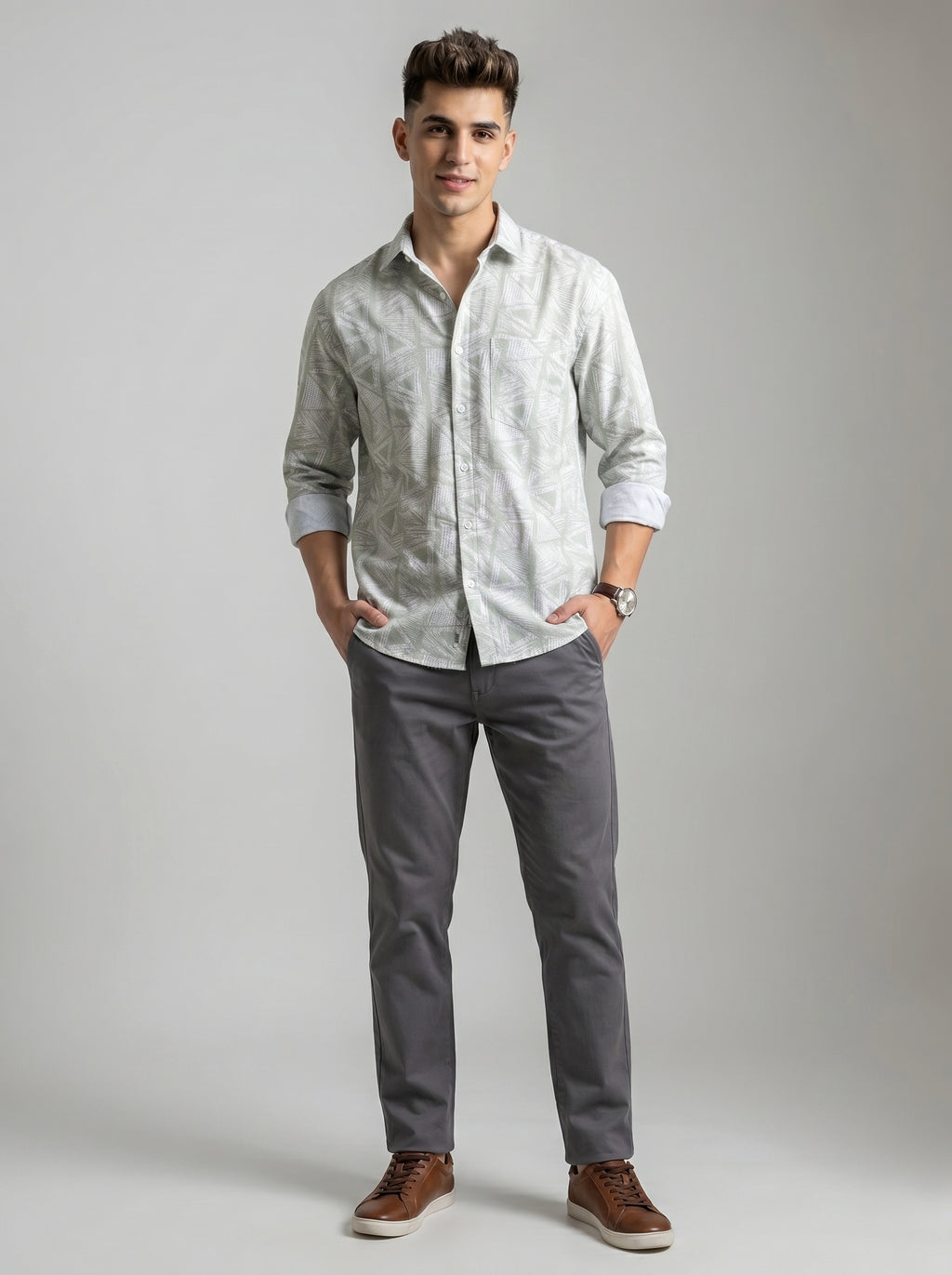 Regular Fit Printed Shirt