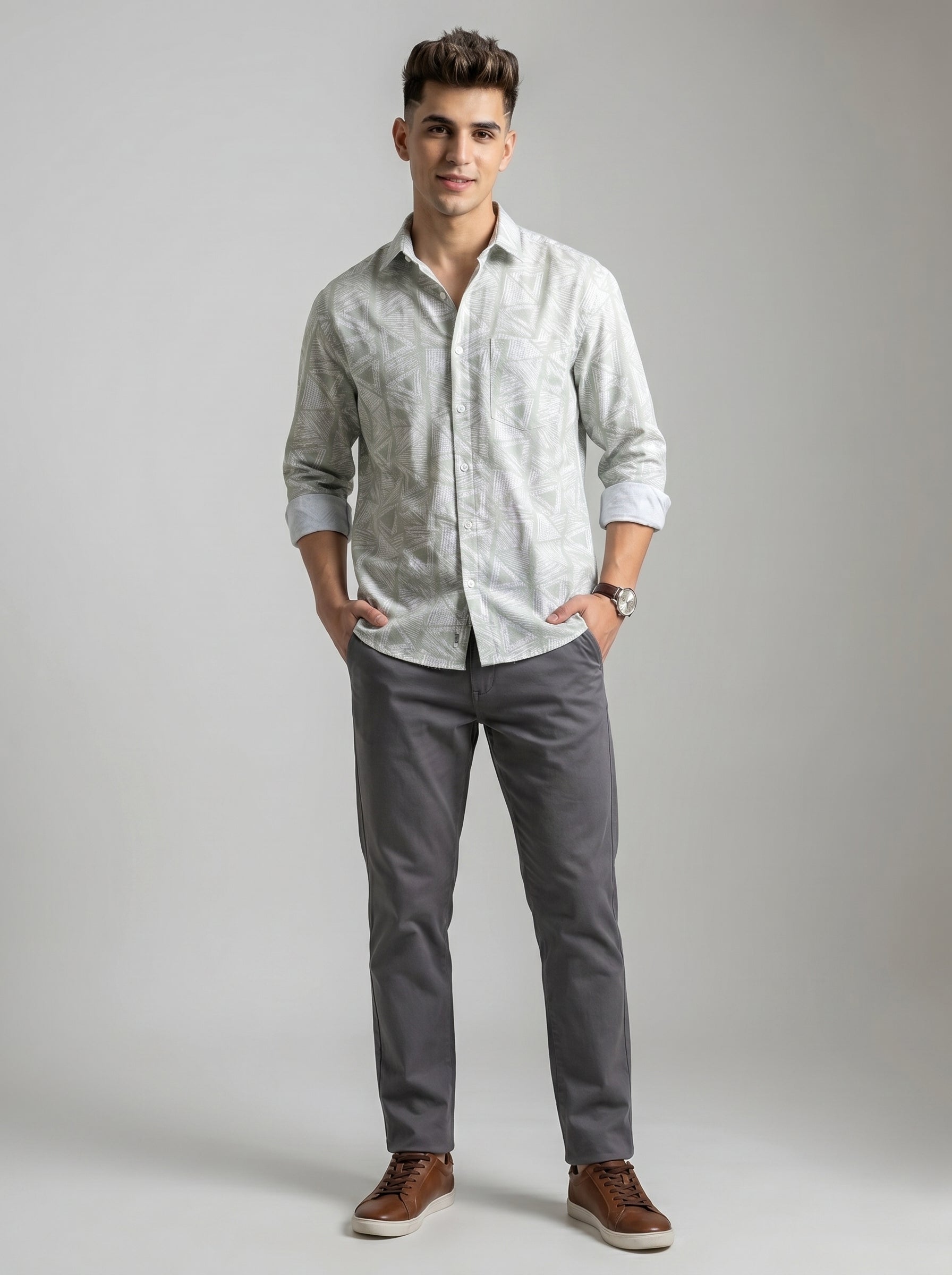 Regular Fit Printed Shirt