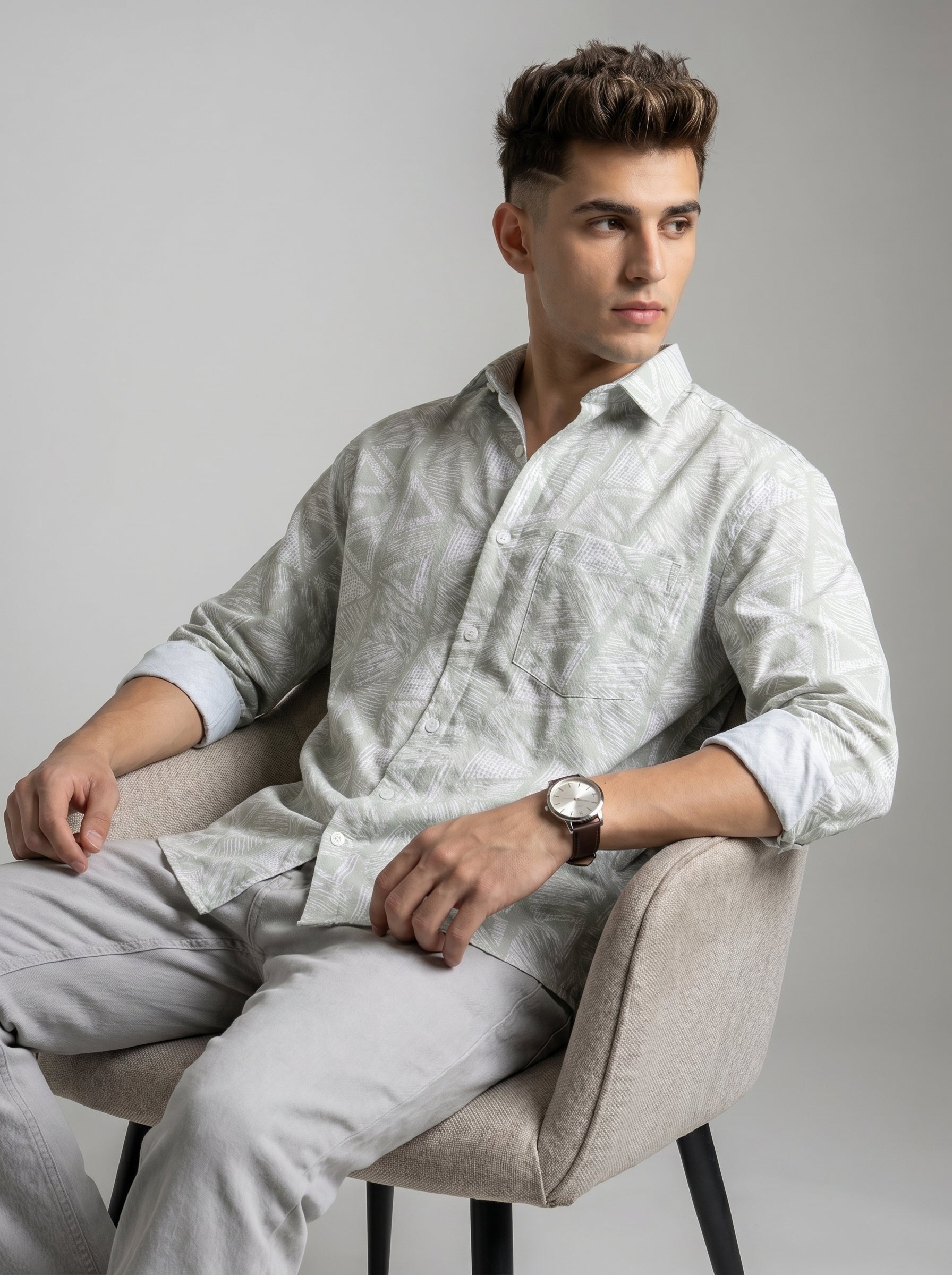 Regular Fit Printed Shirt
