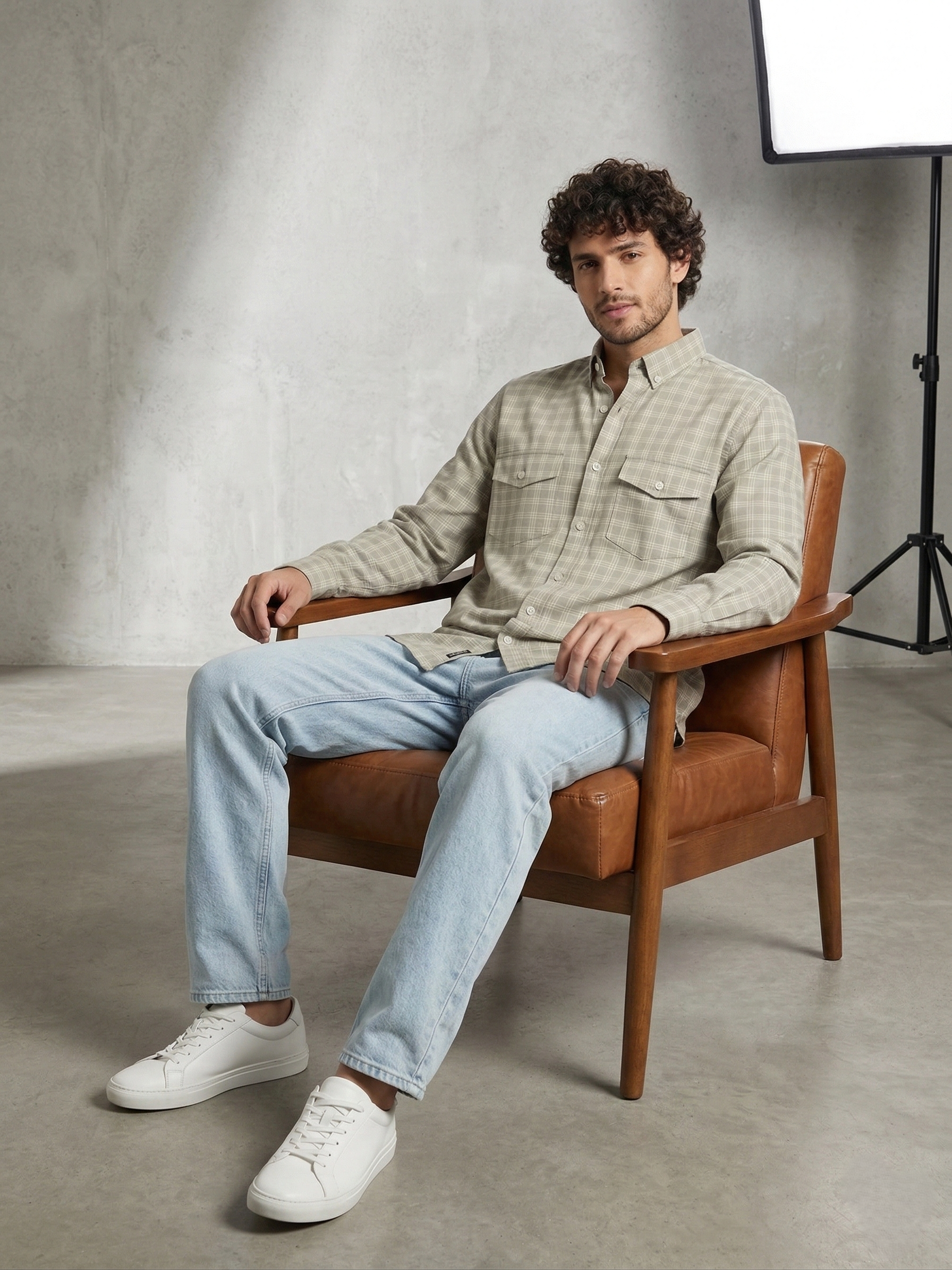 Regular Fit Checked Shirt