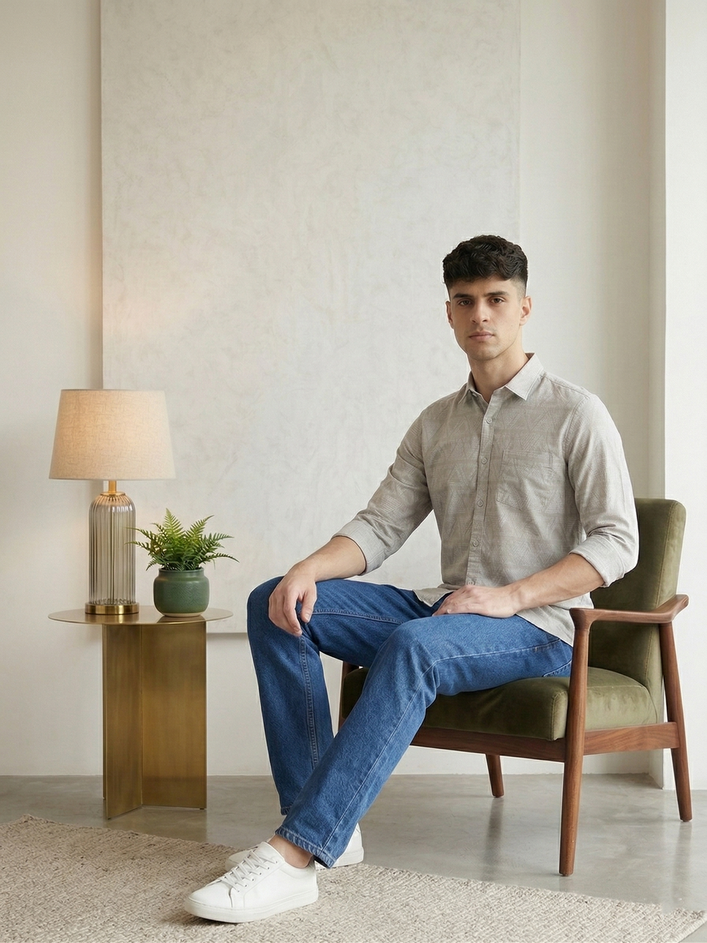 Regular Fit Printed Shirt