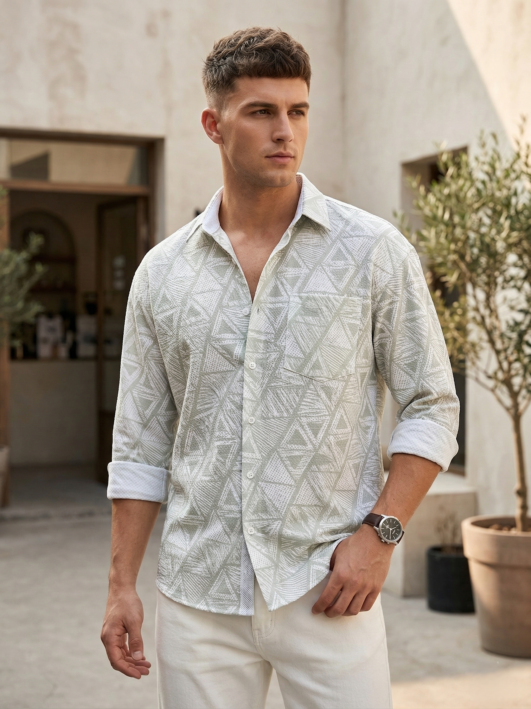 Regular Fit Printed Shirt