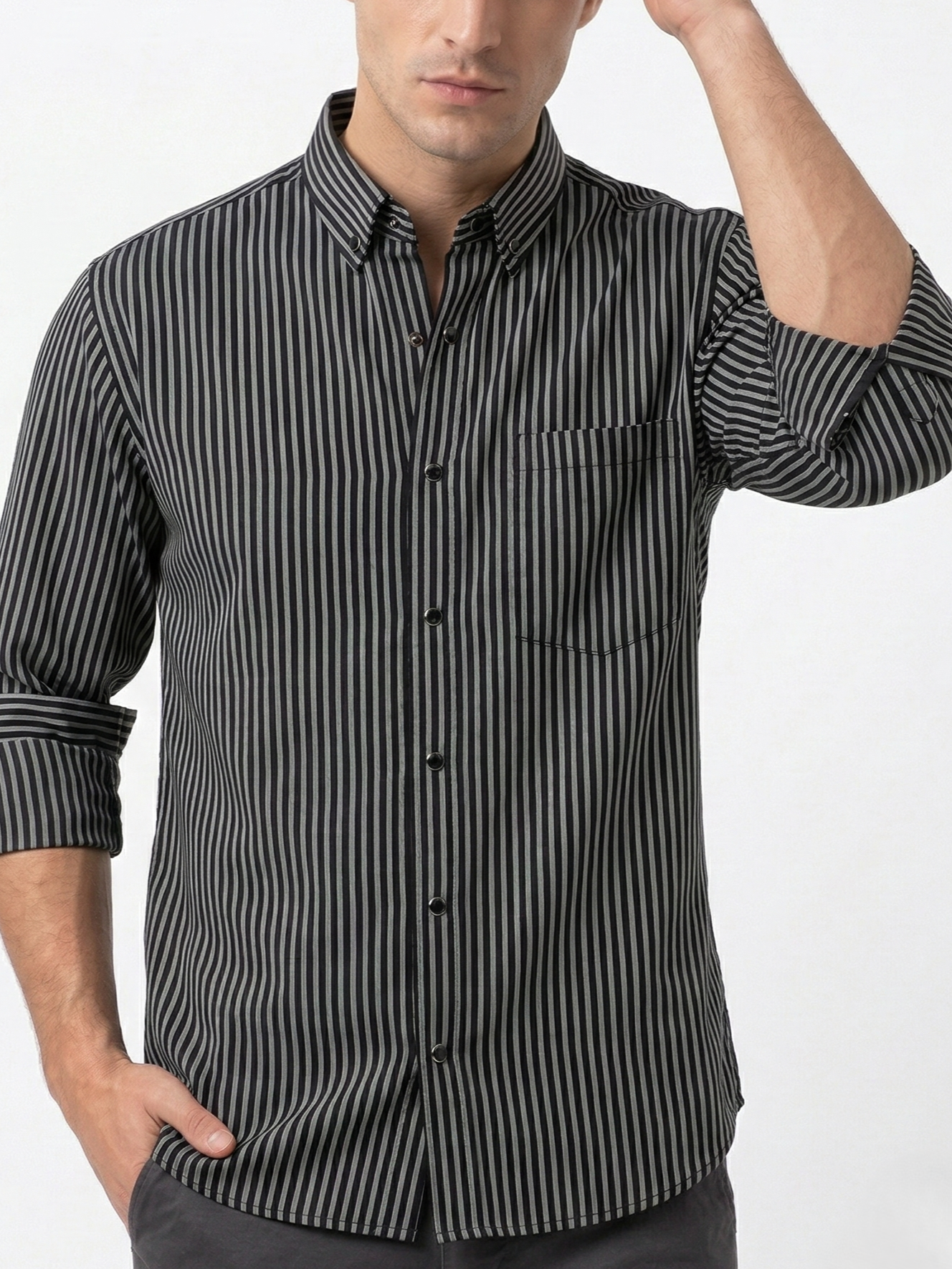 Regular Fit Striped Shirt