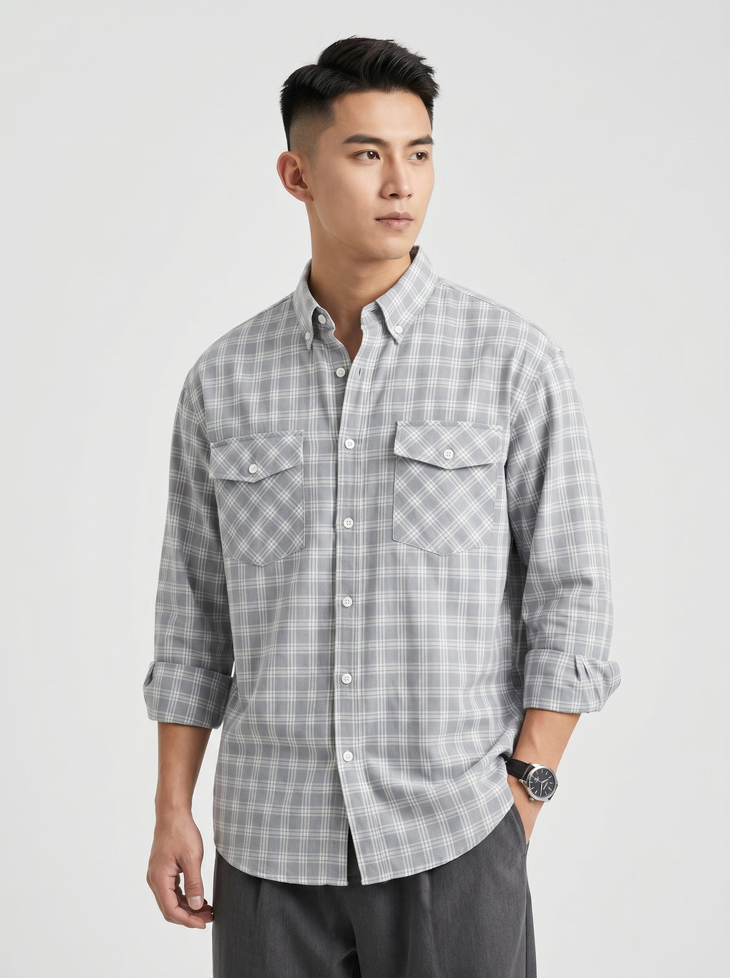 Regular Fit Checked Shirt