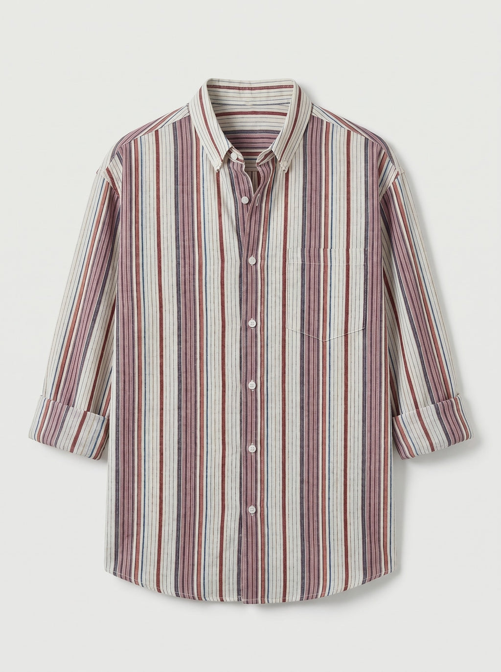 Multi-Stripe Casual Shirt