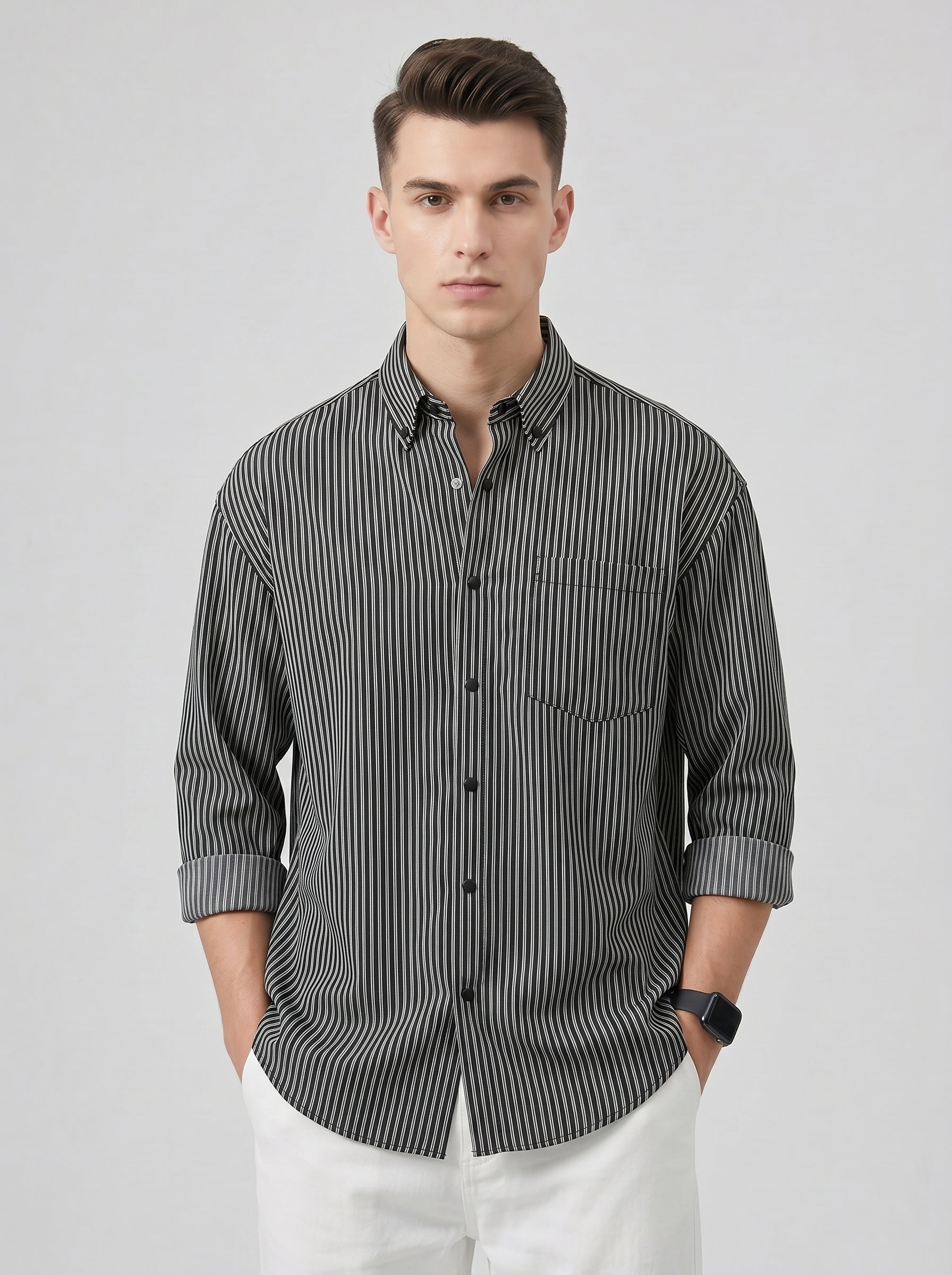 Regular Fit Striped Shirt