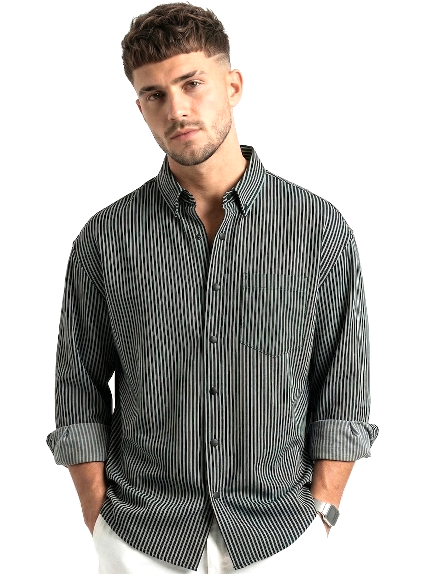 Regular Fit Striped Shirt