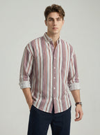 Multi-Stripe Casual Shirt