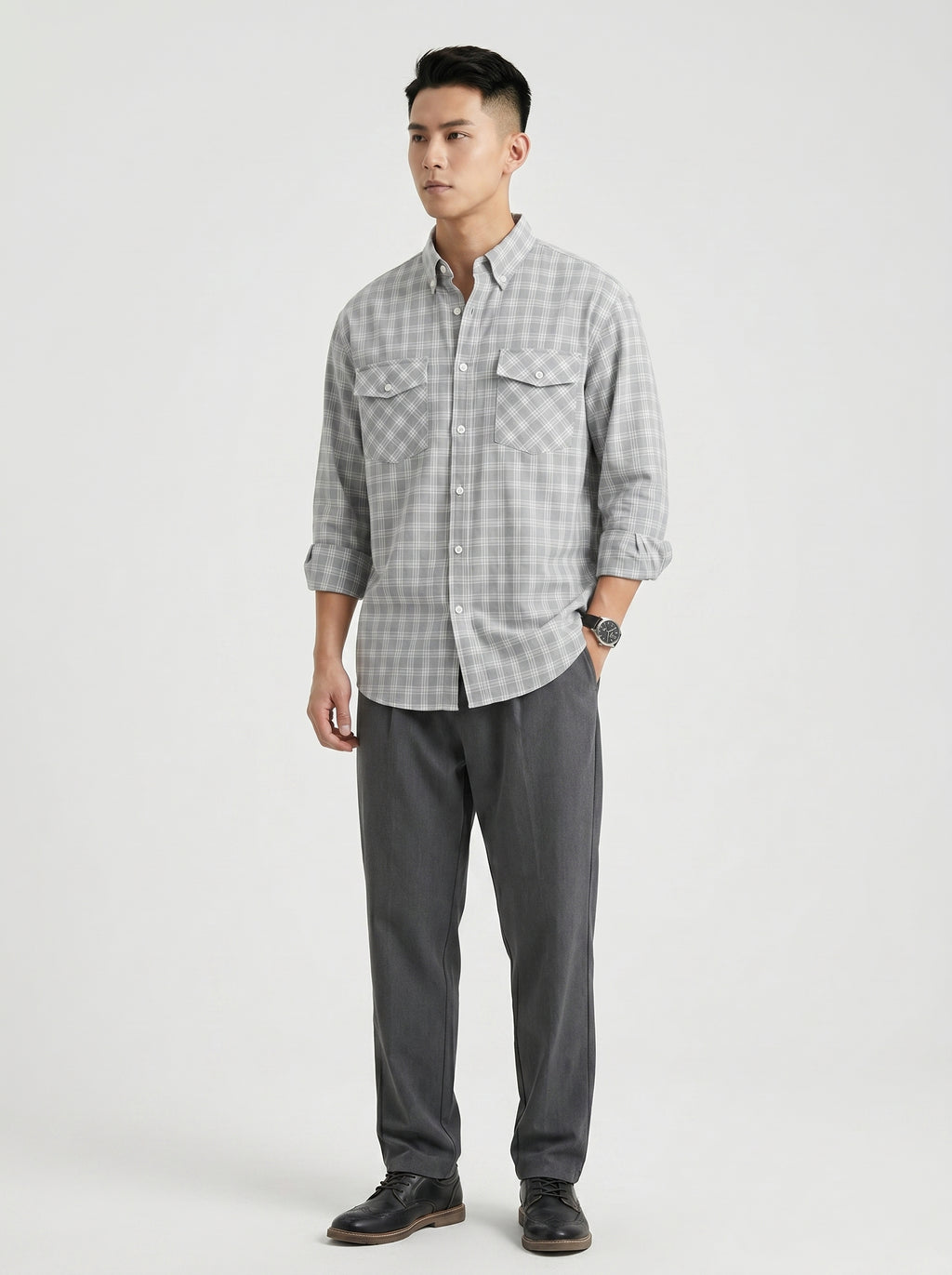 Regular Fit Checked Shirt