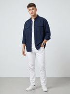Double Pocket Denim Shirt