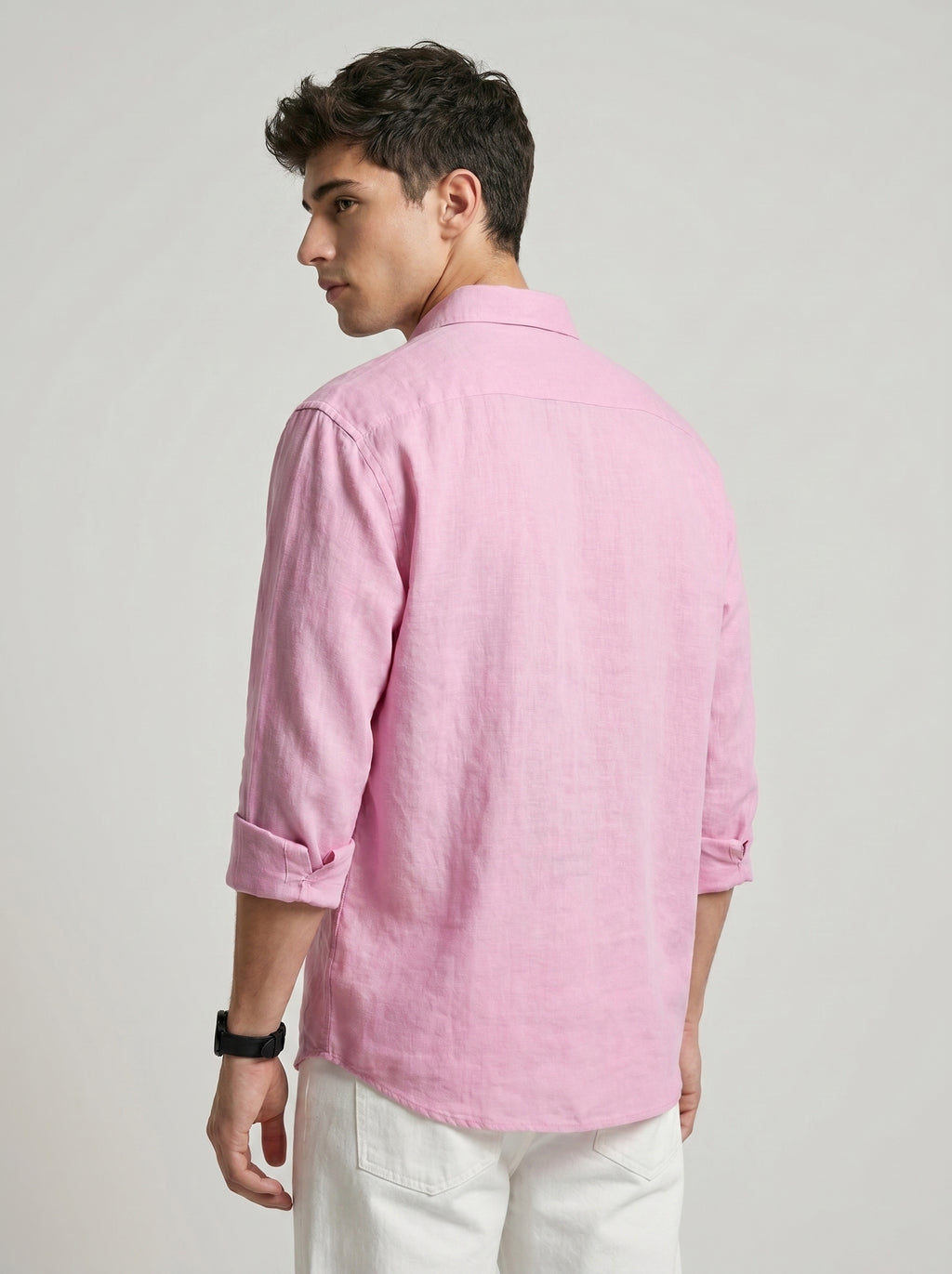 Regular Fit Solid Shirt