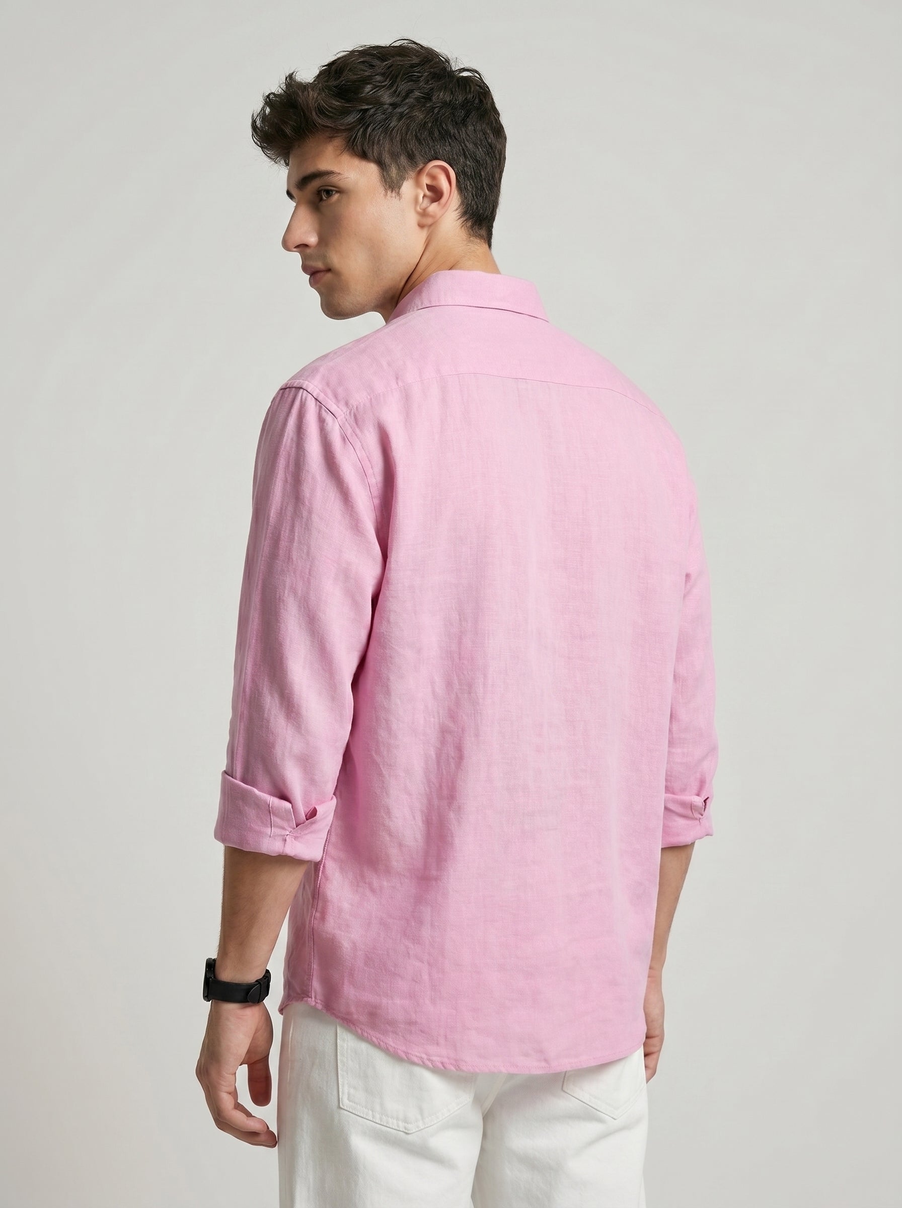 Regular Fit Solid Shirt