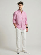 Regular Fit Solid Shirt