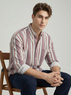 Multi-Stripe Casual Shirt
