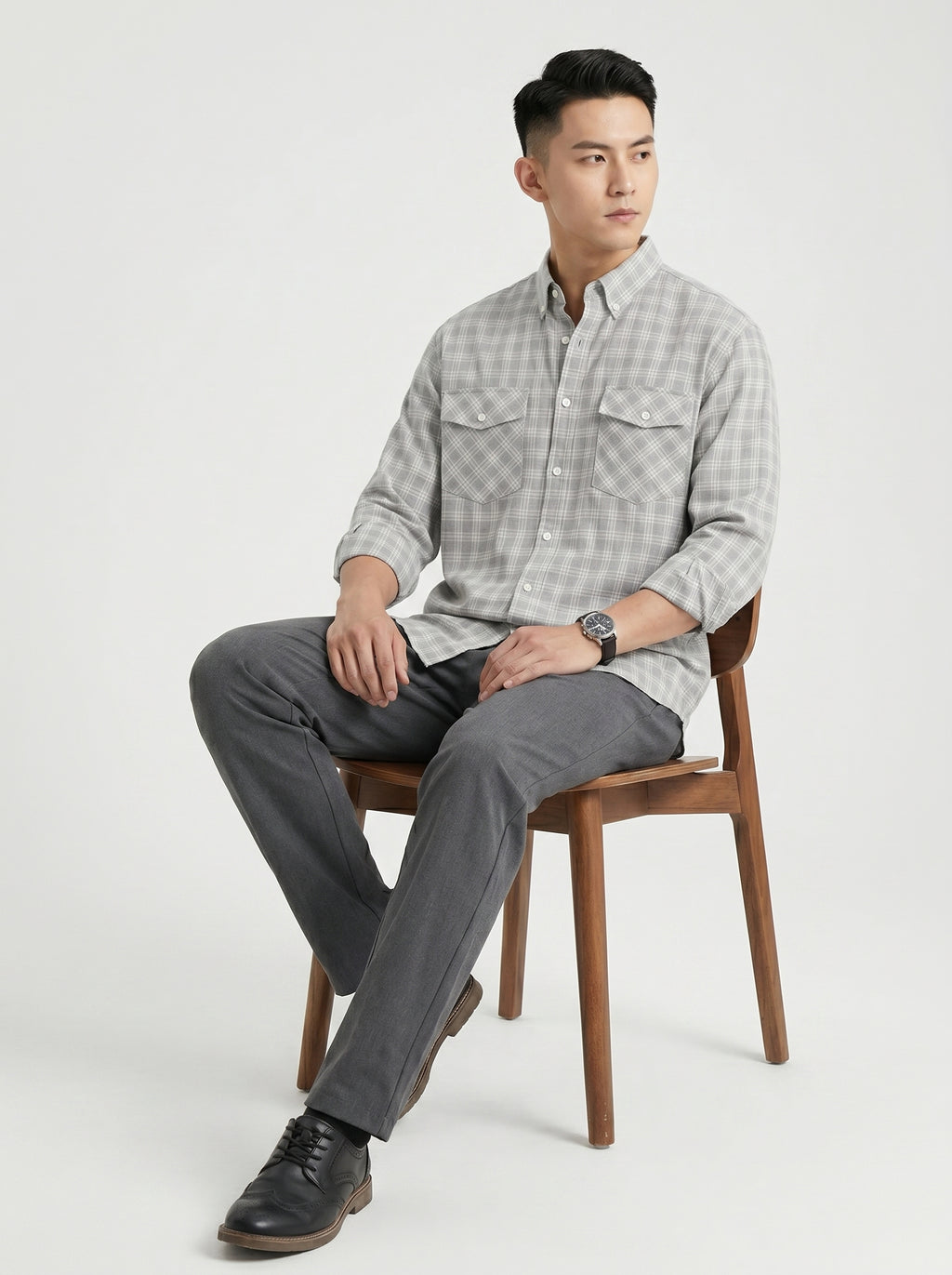 Regular Fit Checked Shirt