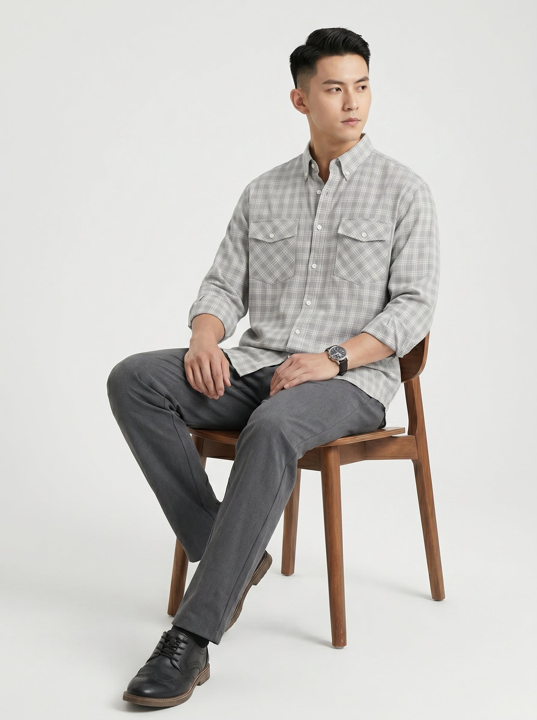 Regular Fit Checked Shirt
